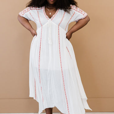 ODDI School's Out Embroidered Dress - LXM Fashion 
